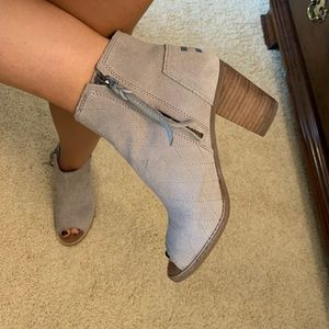 TOMS Suede Booties